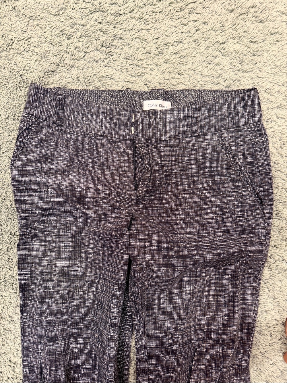Calvin Klein grey work pants